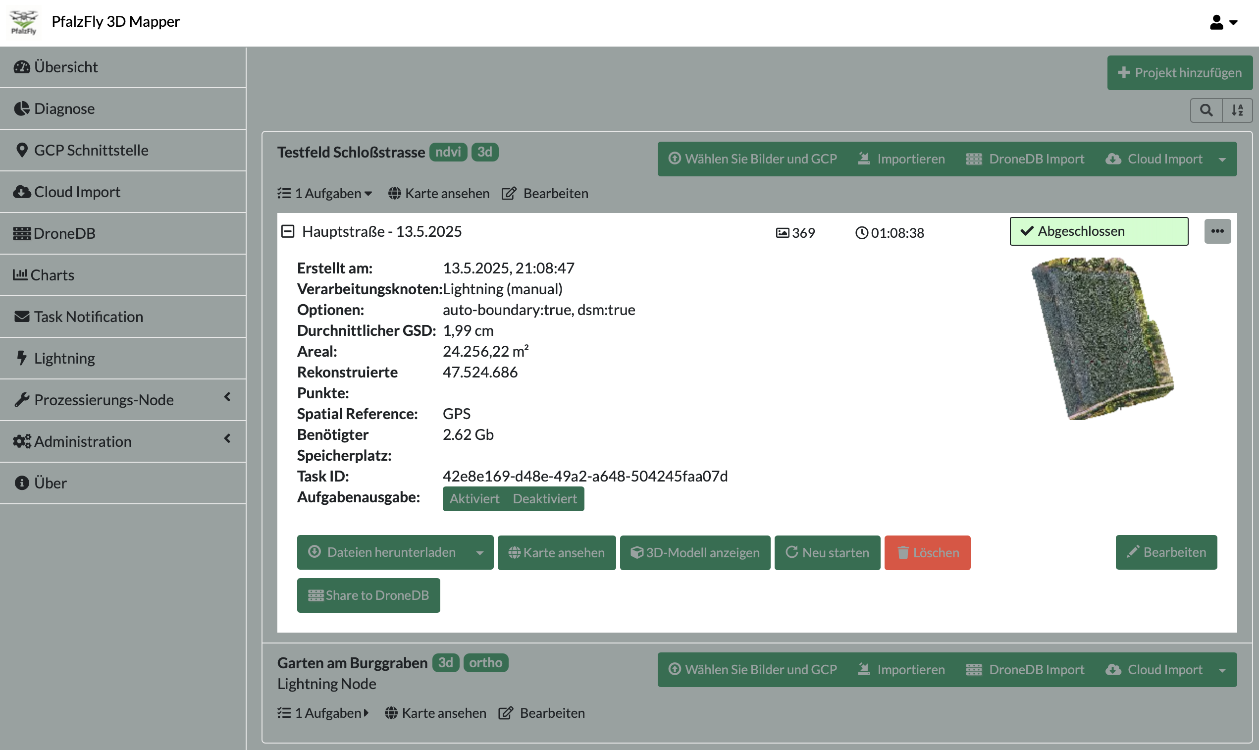 Report-Ansicht